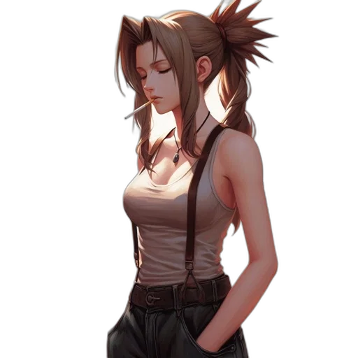 dress, staff, jacket, concept art transparent PNG cut-out