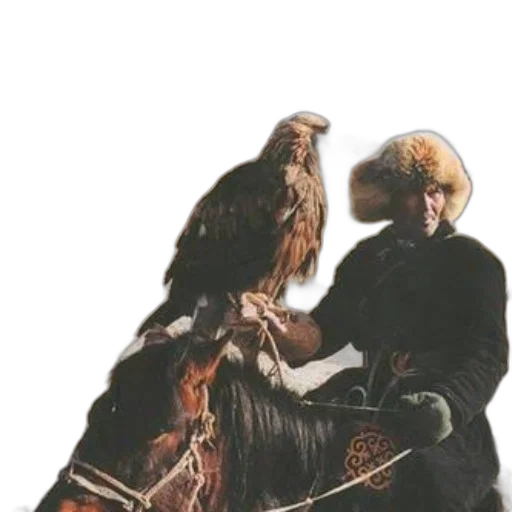 animal, hat, staff, jacket transparent PNG cut-out