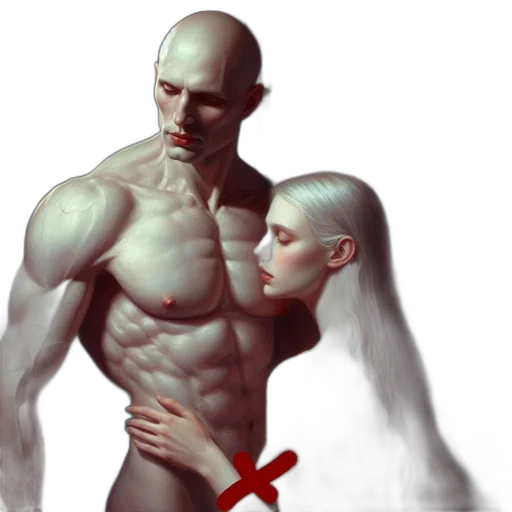creature, concept art, fantasy art, cyberpunk transparent PNG cut-out