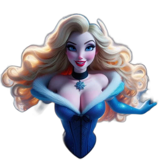 dress, jewelry, fantasy art, cartoon transparent PNG cut-out