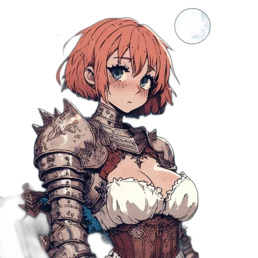 dress, robot, sword, weapon transparent PNG cut-out