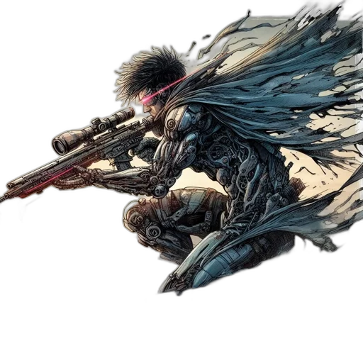 weapon, sword, dragon, hair transparent PNG cut-out