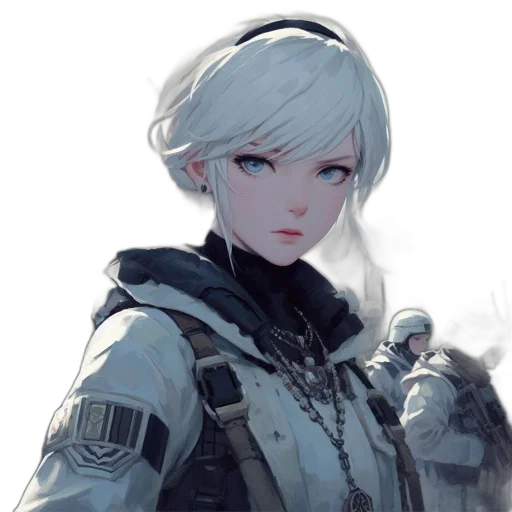 face, robot, staff, weapon transparent PNG cut-out