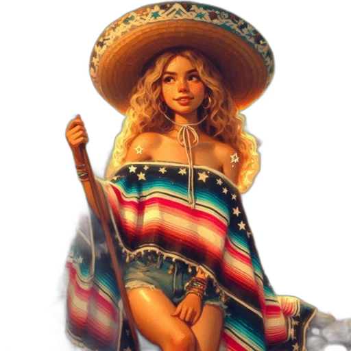 hat, dress, concept art, pixel art transparent PNG cut-out