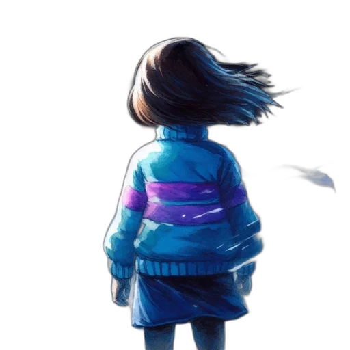 jacket, hair, dress, robot transparent PNG cut-out