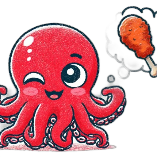 creature, concept art, pixel art, watercolor transparent PNG cut-out