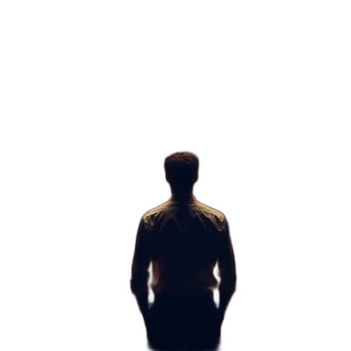 face, staff, jacket, robot transparent PNG cut-out