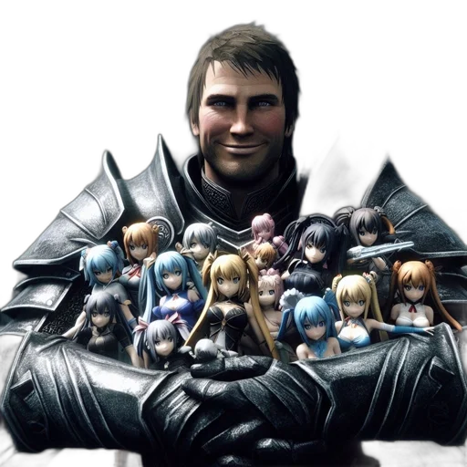 weapon, face, sword, staff transparent PNG cut-out