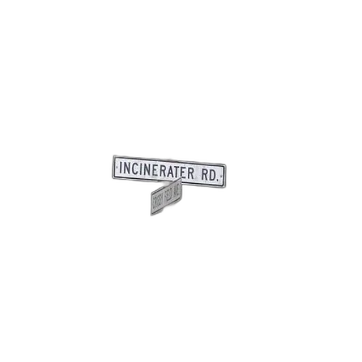 city street, street, sign, incinerator transparent PNG cut-out