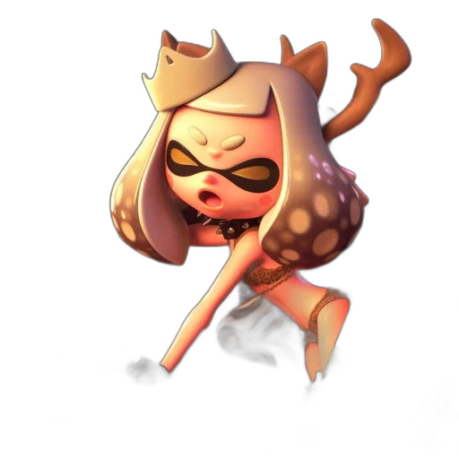 staff, weapon, mask, creature transparent PNG cut-out
