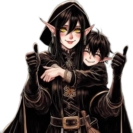 fantasy art, concept art, pixel art, comic book art transparent PNG cut-out