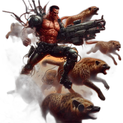 weapon, concept art, comic book art, fantasy art transparent PNG cut-out