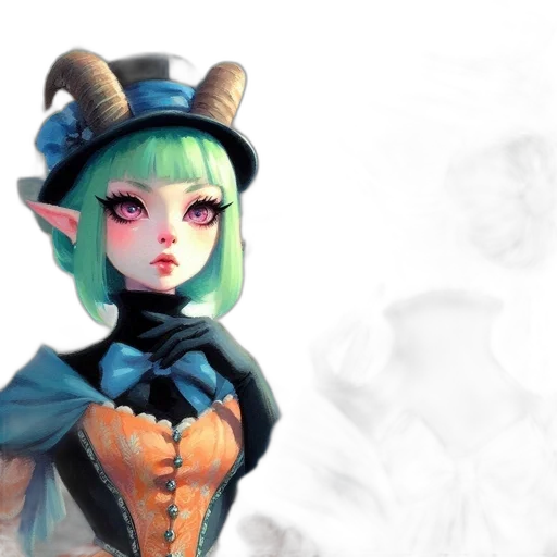 staff, mask, hat, face transparent PNG cut-out