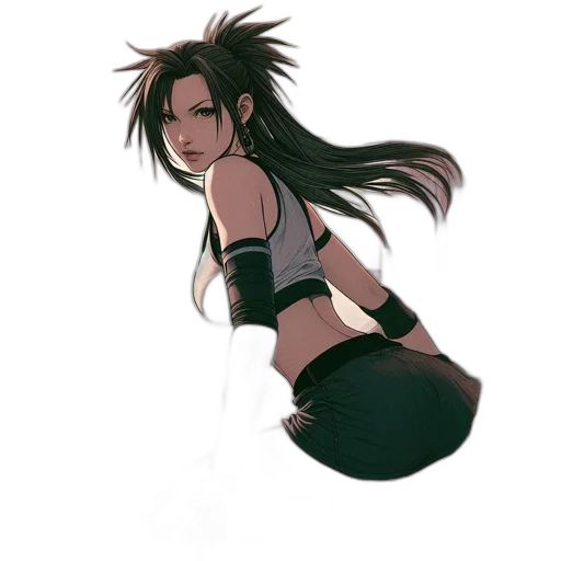hair, concept art, pixel art, fantasy art transparent PNG cut-out