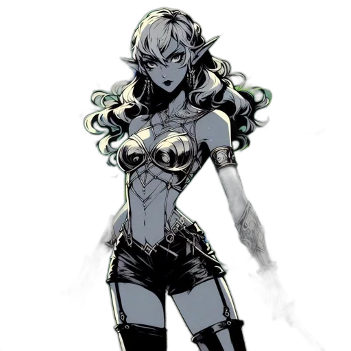 staff, crown, weapon, dress transparent PNG cut-out