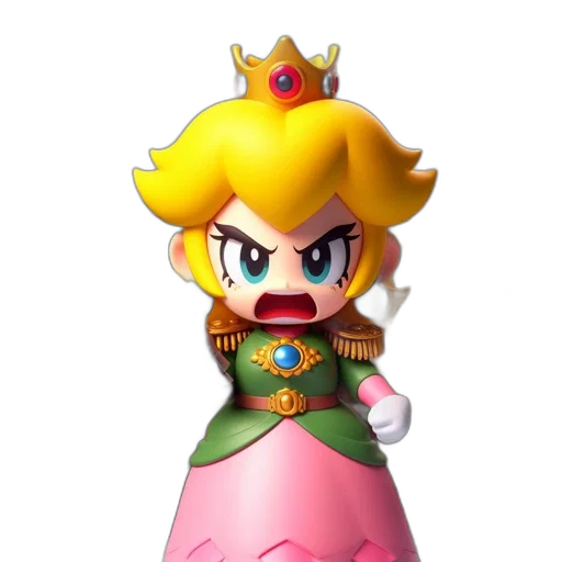 crown, dress, weapon, staff transparent PNG cut-out