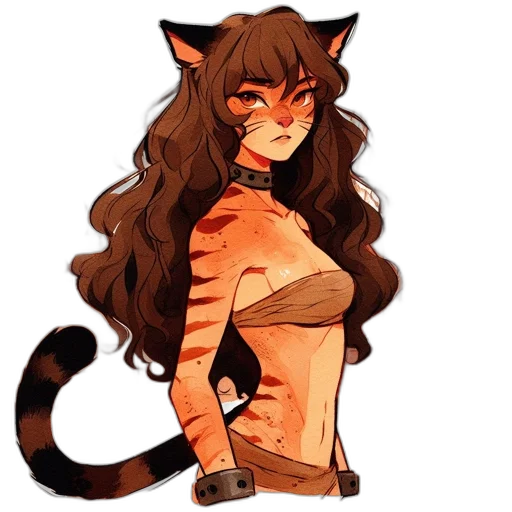 animal, fantasy art, pixel art, concept art transparent PNG cut-out