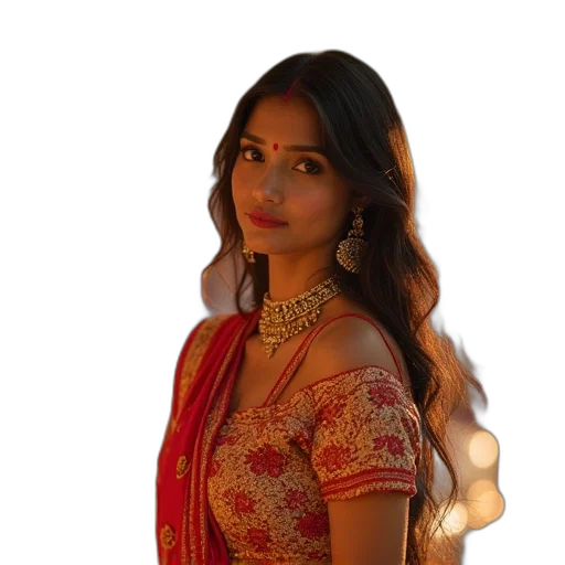 jewelry, dress, staff, face transparent PNG cut-out