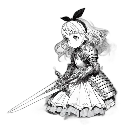 sword, weapon, staff, dress transparent PNG cut-out
