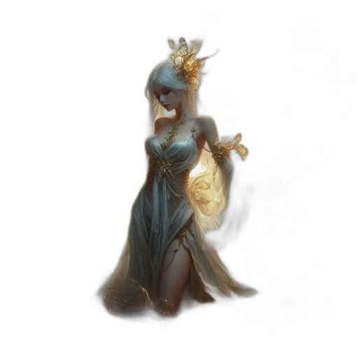 crown, dress, staff, jewelry transparent PNG cut-out