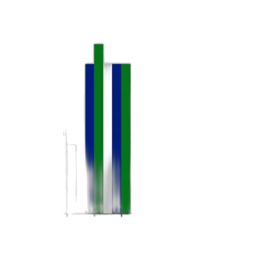 green, blue, bar, chart transparent PNG cut-out