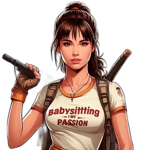 staff, weapon, pixel art, comic book art transparent PNG cut-out