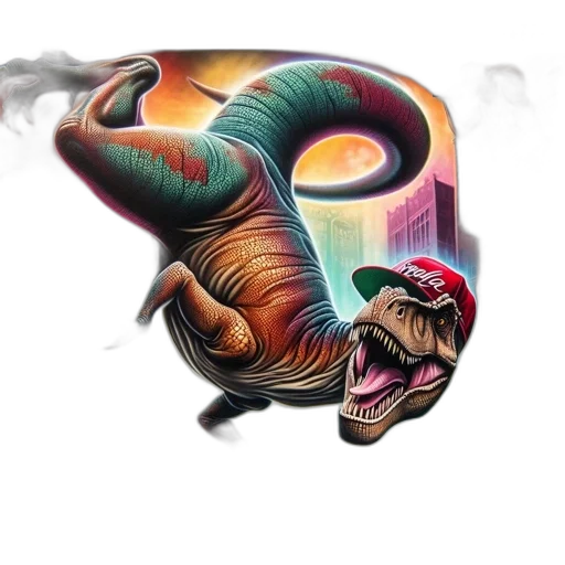 dragon, creature, hat, mask transparent PNG cut-out