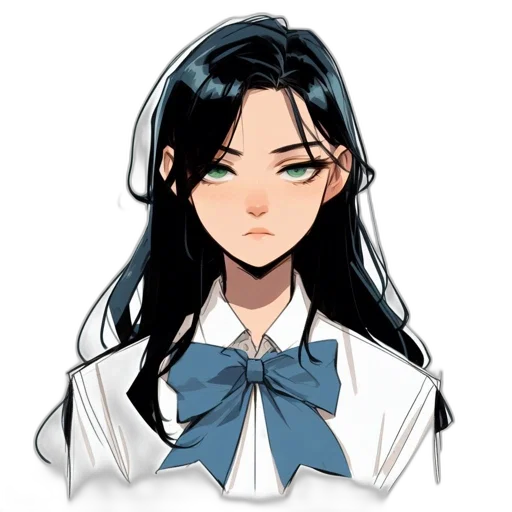 staff, face, anime, cartoon transparent PNG cut-out