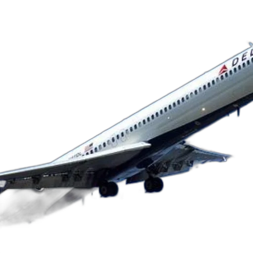photorealistic, concept art, delta, airlines transparent PNG cut-out