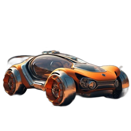 car, weapon, robot, concept art transparent PNG cut-out