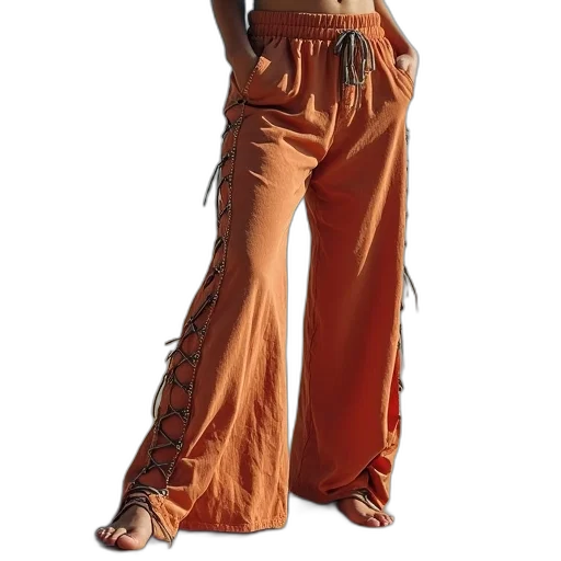 dress, earth tones, golden, hippie transparent PNG cut-out