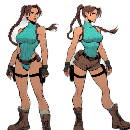 concept art, pixel art, comic book art, cartoon transparent PNG cut-out