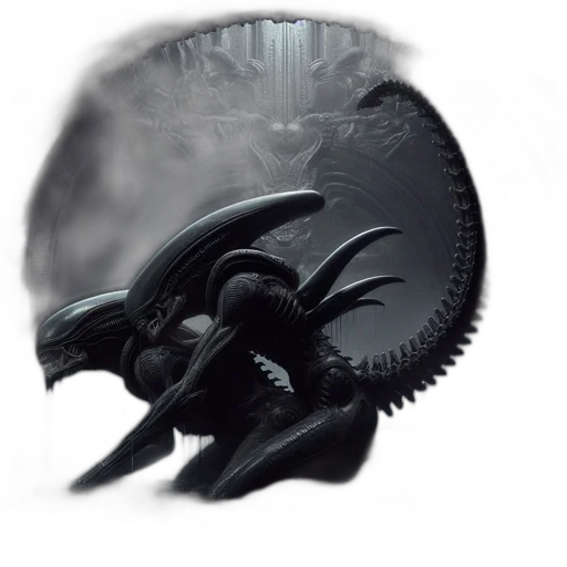 dragon, creature, staff, mask transparent PNG cut-out