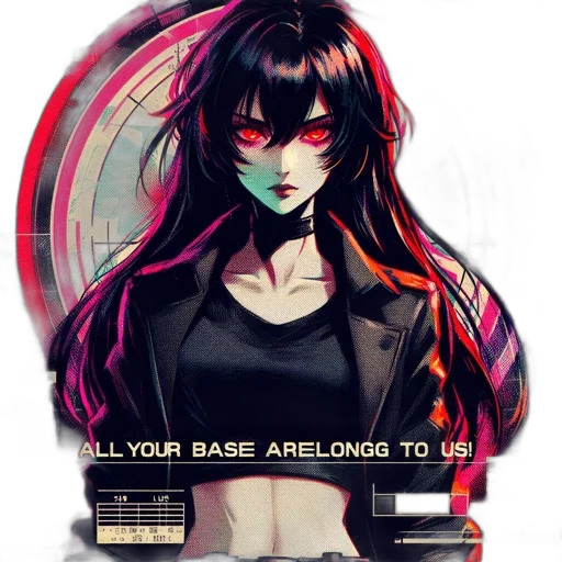 jacket, cyberpunk, anime, comic book art transparent PNG cut-out
