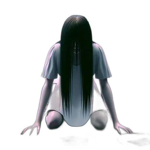 hair, creature, robot, dress transparent PNG cut-out