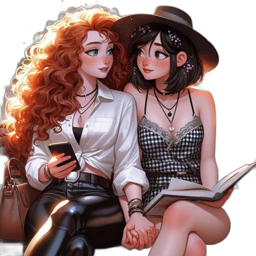 comic book art, concept art, fantasy art, cartoon transparent PNG cut-out