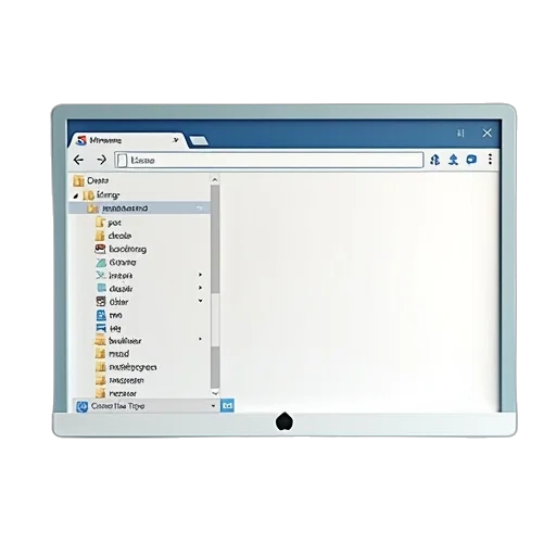 browser, menu, has, empty transparent PNG cut-out
