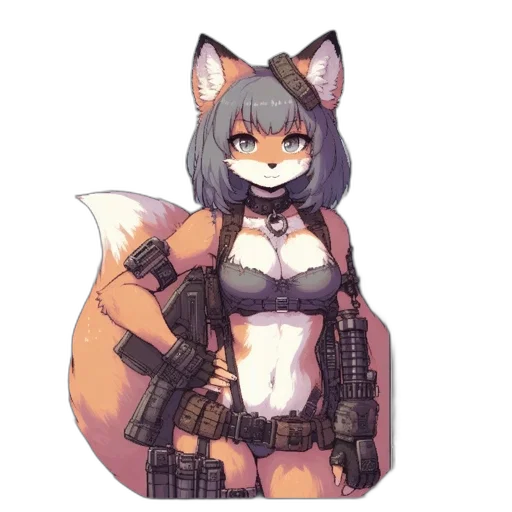 staff, jacket, weapon, robot transparent PNG cut-out