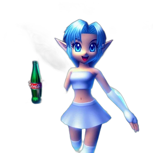 bottle, dress, staff, weapon transparent PNG cut-out