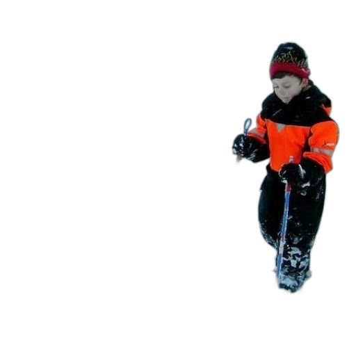 staff, jacket, snow, child transparent PNG cut-out