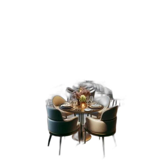 furniture, food, jewelry, 3d render transparent PNG cut-out