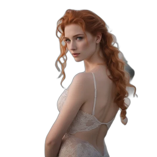 dress, crown, jewelry, hair transparent PNG cut-out