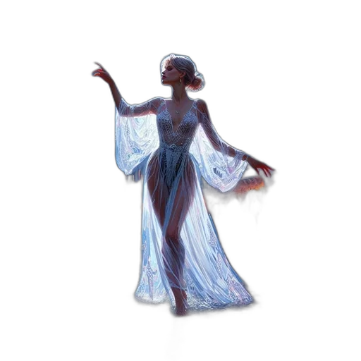 dress, concept art, fantasy art, pixel art transparent PNG cut-out