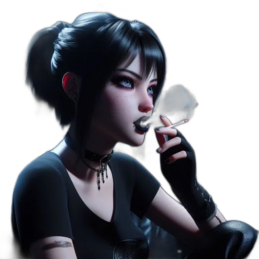 face, staff, jewelry, concept art transparent PNG cut-out