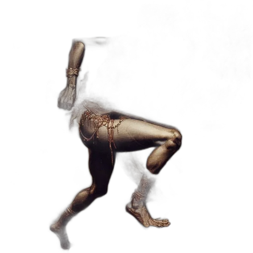 robot, creature, staff, mask transparent PNG cut-out