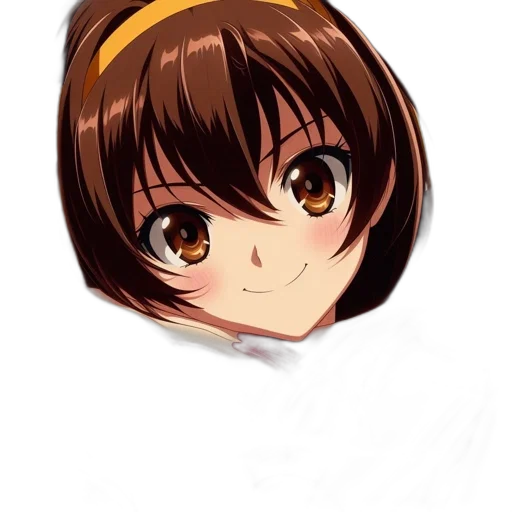 face, hair, hat, crown transparent PNG cut-out