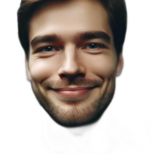face, robot, mask, hair transparent PNG cut-out
