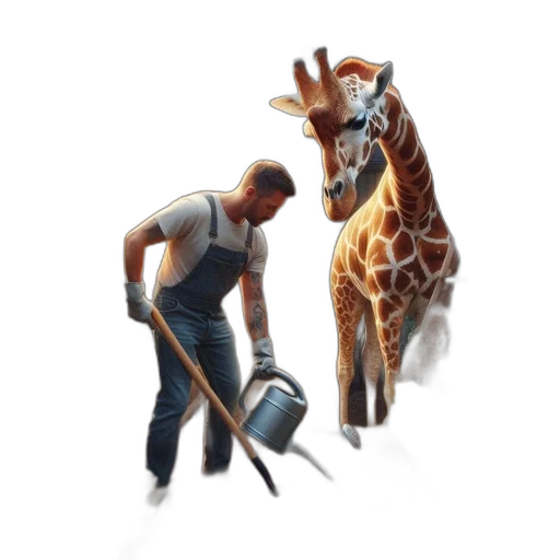 animal, staff, creature, weapon transparent PNG cut-out