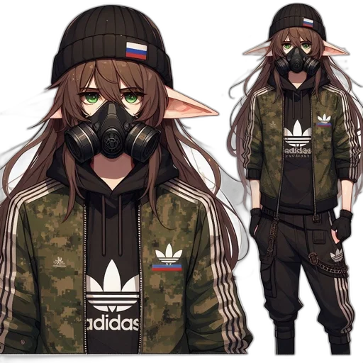 jacket, mask, hat, creature transparent PNG cut-out