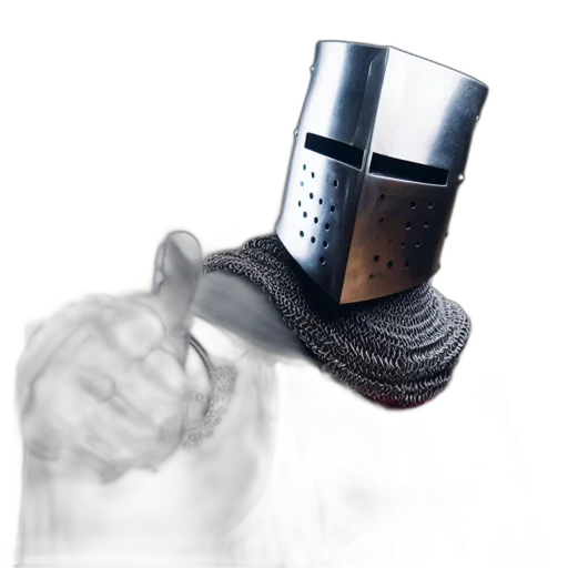 weapon, staff, shoes, hat transparent PNG cut-out